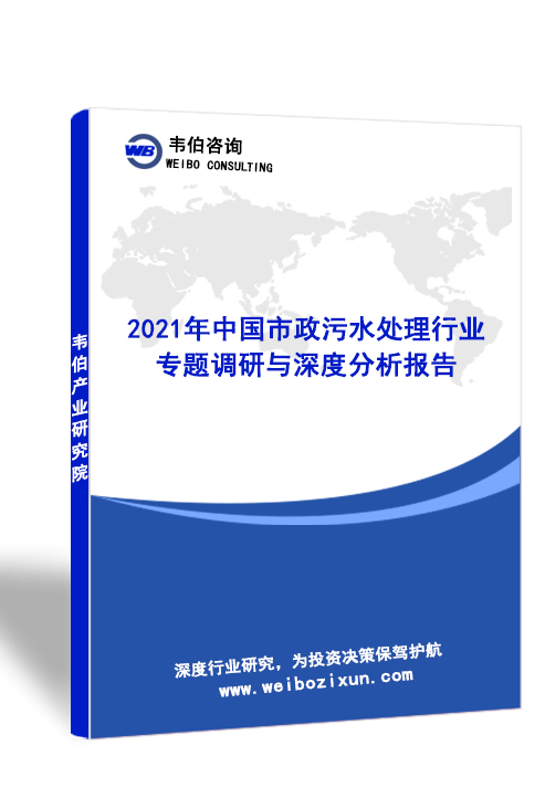 2021年中国市政污水处理行业专题调研与深度分析报告