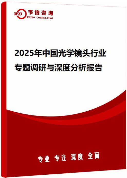 2025年中国光学镜头行业专题调研与深度分析报告
