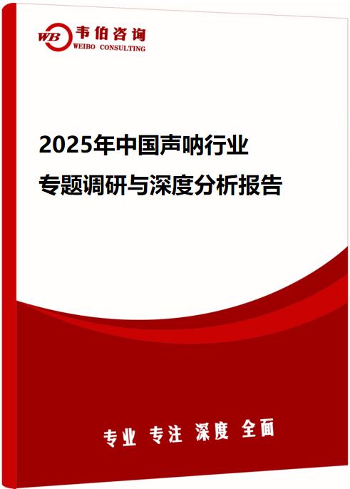 2025年中国声呐行业专题调研与深度分析报告