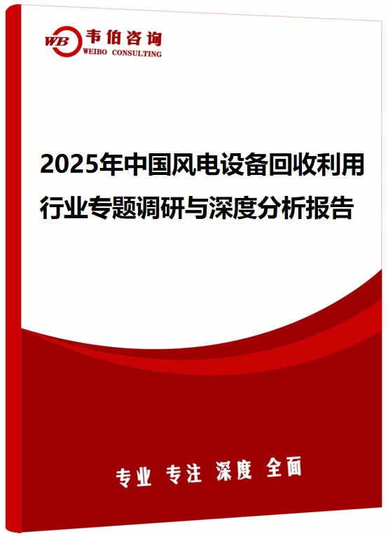 2025年中国风电设备回收利用行业专题调研与深度分析报告