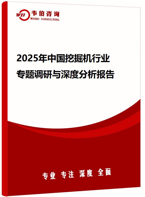 2025年中国挖掘机行业专题调研与深度分析报告