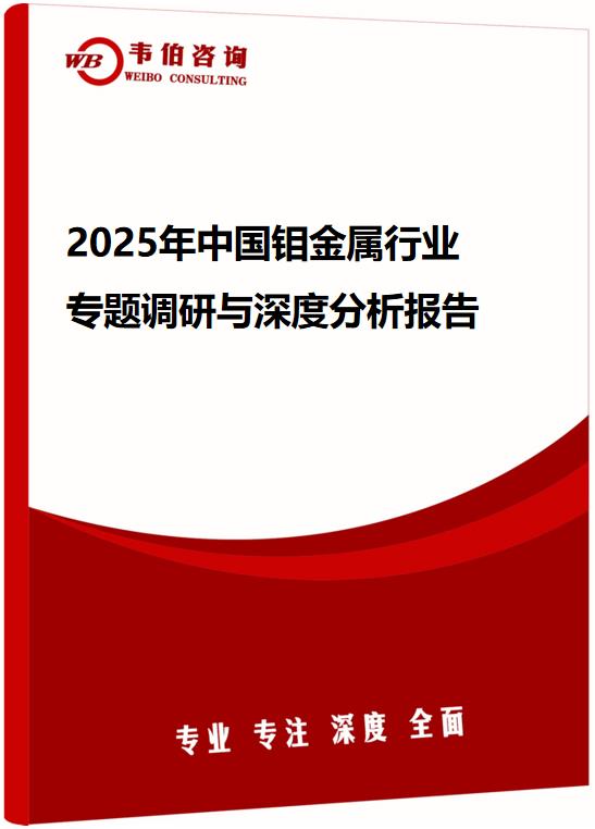2025年中国钼金属行业专题调研与深度分析报告