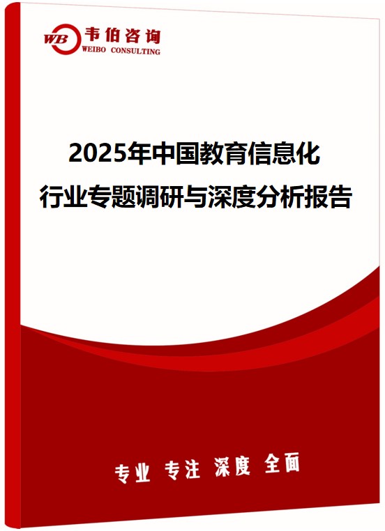 2025年中国教育信息化行业专题调研与深度分析报告