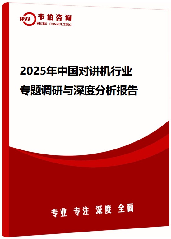 2025年中国对讲机行业专题调研与深度分析报告