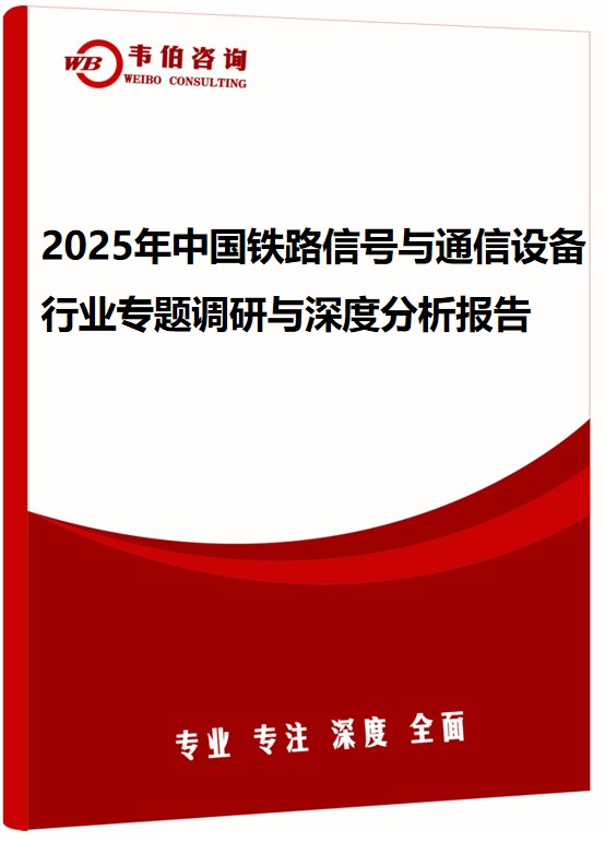 2025年中国铁路信号与通信设备行业专题调研与深度分析报告