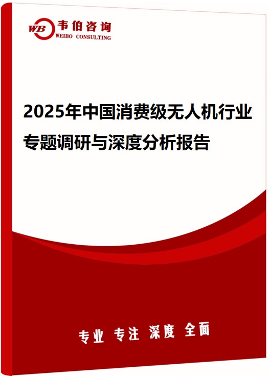 2025年中国消费级无人机行业专题调研与深度分析报告