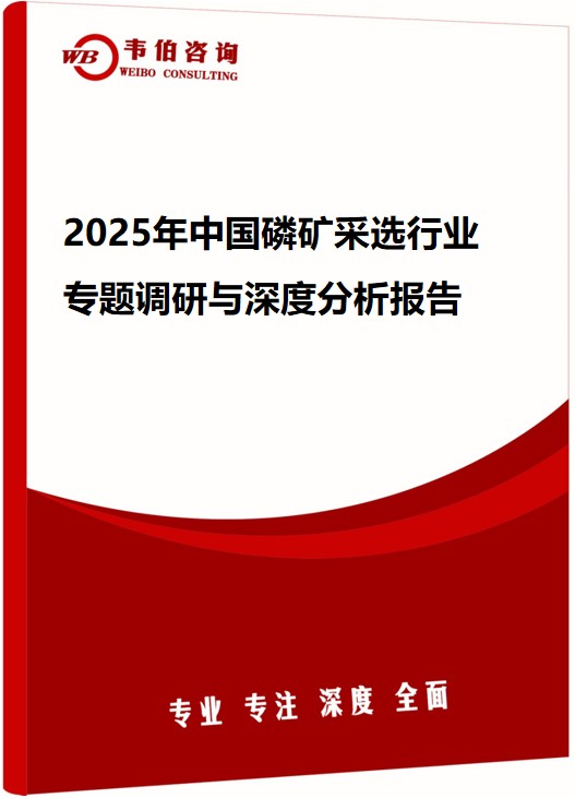 2025年中国磷矿采选行业专题调研与深度分析报告
