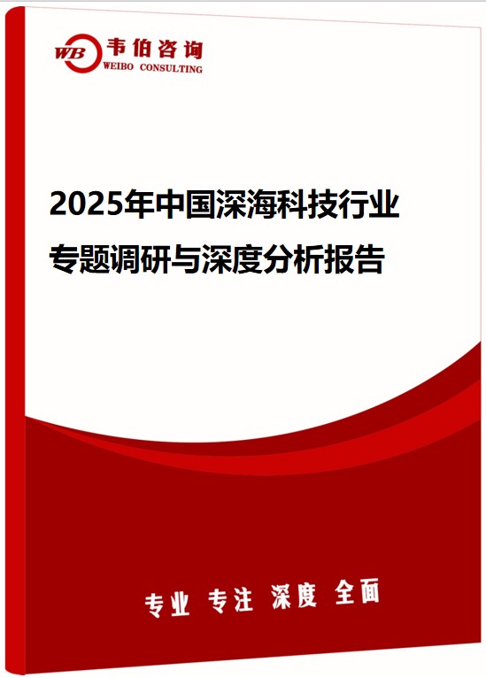2025年中国深海科技行业专题调研与深度分析报告