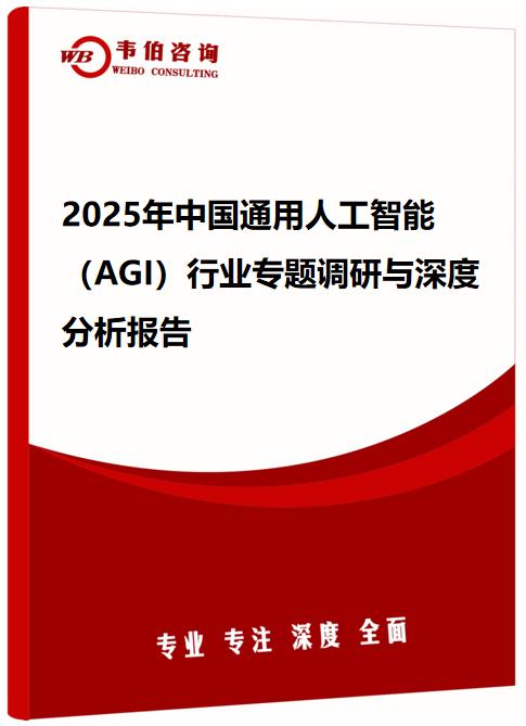 2025年中国通用人工智能（AGI）行业专题调研与深度分析报告