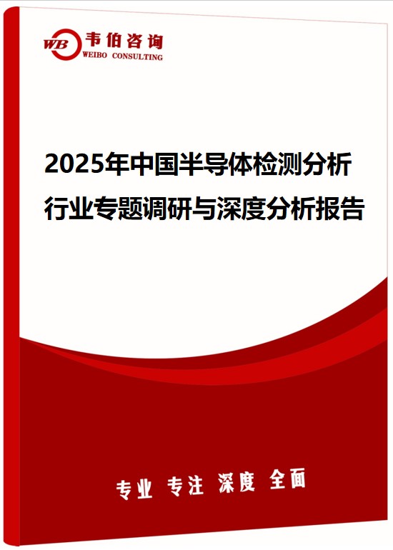 2025年中国半导体检测分析行业专题调研与深度分析报告