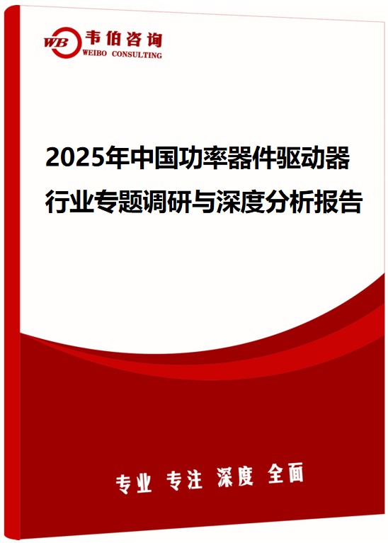 2025年中国功率器件驱动器行业专题调研与深度分析报告