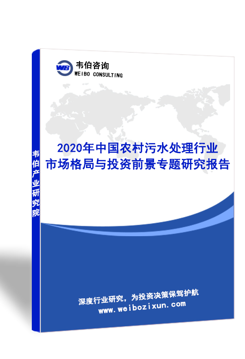 2020年中國農(nóng)村污水處理行業(yè)市場格局與投資前景專題研究報告