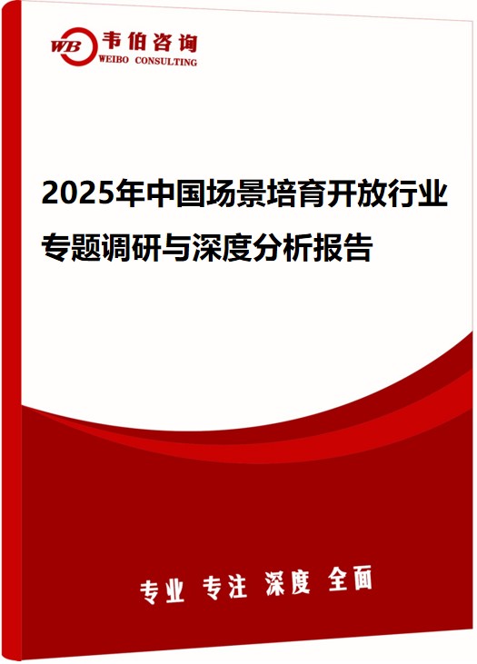 2025年中国场景培育开放行业专题调研与深度分析报告