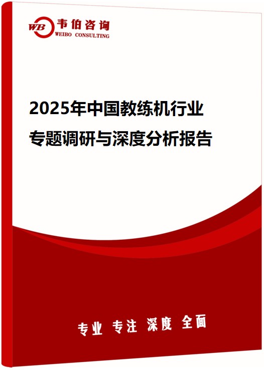 2025年中国教练机行业专题调研与深度分析报告
