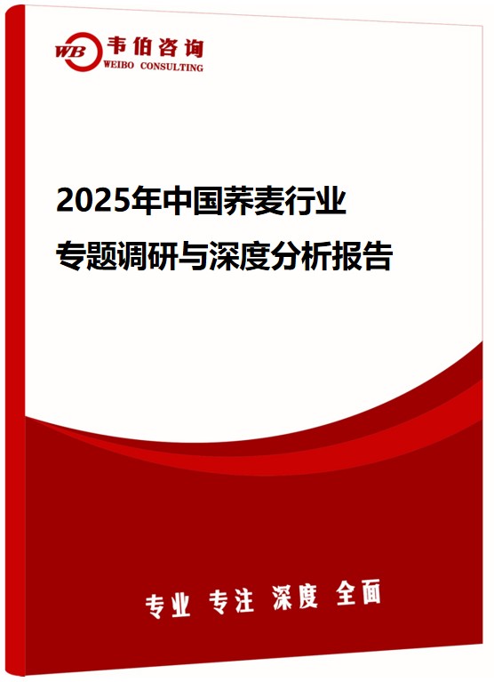 2025年中国荞麦行业专题调研与深度分析报告