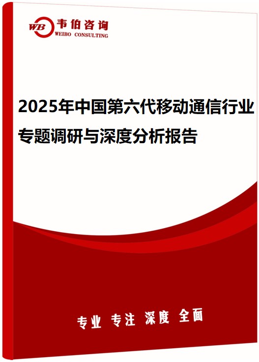 2025年中国第六代移动通信行业专题调研与深度分析报告