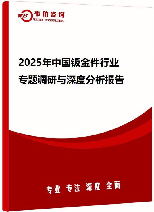 2025年中国钣金件行业专题调研与深度分析报告