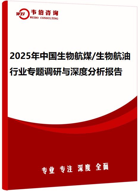 2025年中国生物航煤/生物航油行业专题调研与深度分析报告