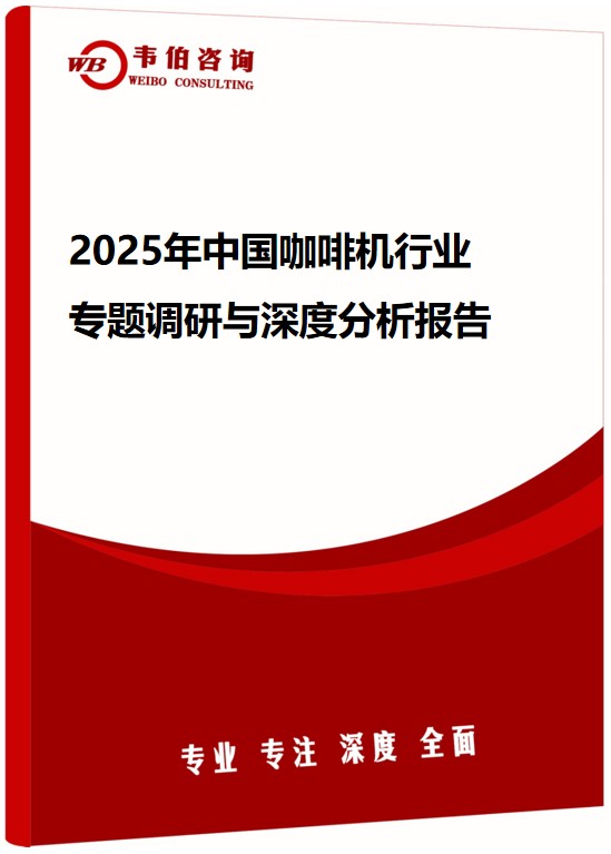 2025年中国咖啡机行业专题调研与深度分析报告