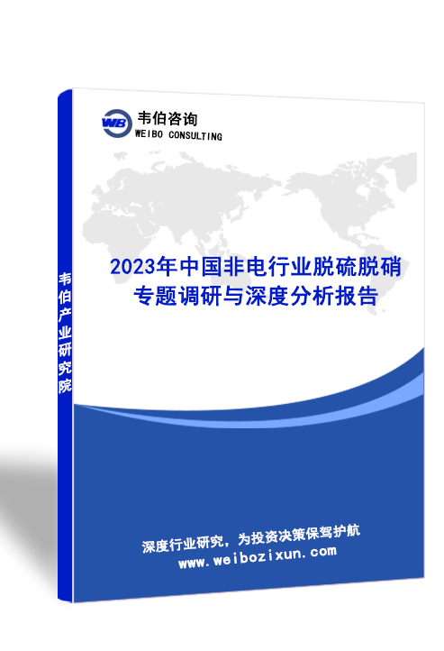 2023年中国非电行业脱硫脱硝行业专题调研与深度分析报告