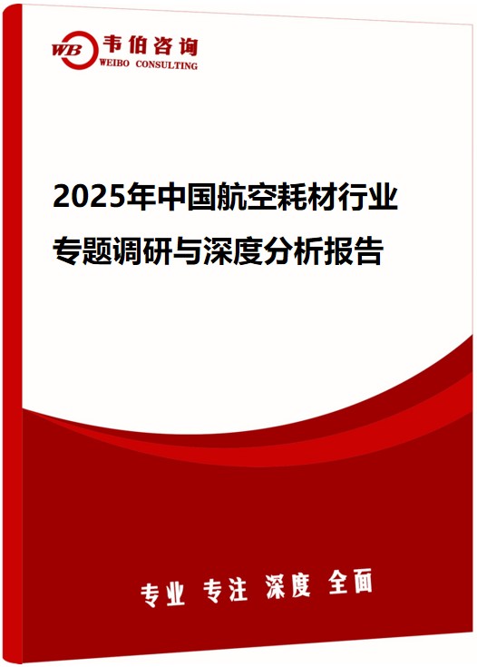 2025年中国航空耗材行业专题调研与深度分析报告