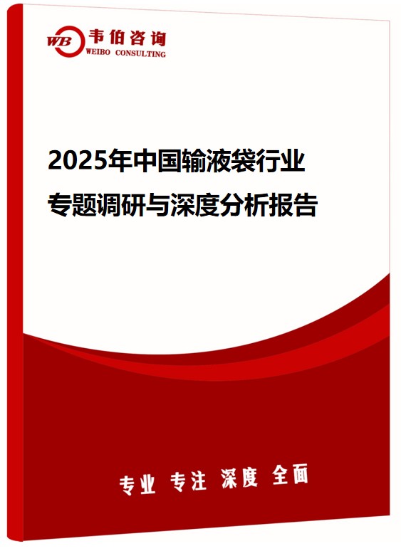 2025年中国输液袋行业专题调研与深度分析报告