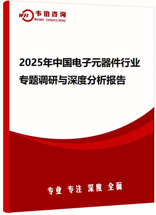 2025年中国电子元器件行业专题调研与深度分析报告